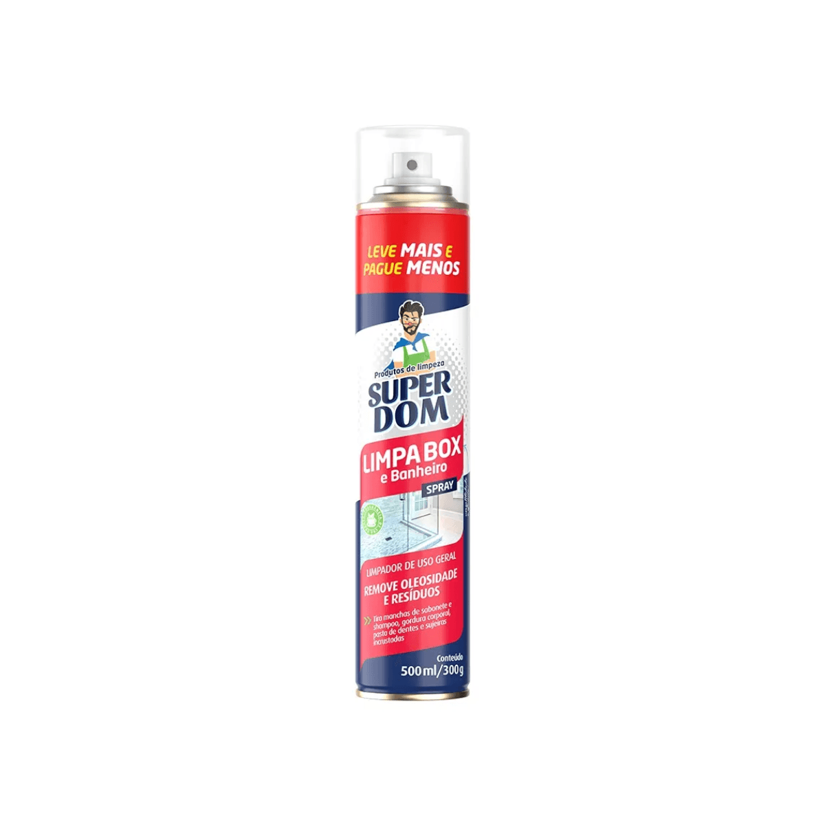 Limpa Box Aerossol Chá Branco 500ml Super Dom